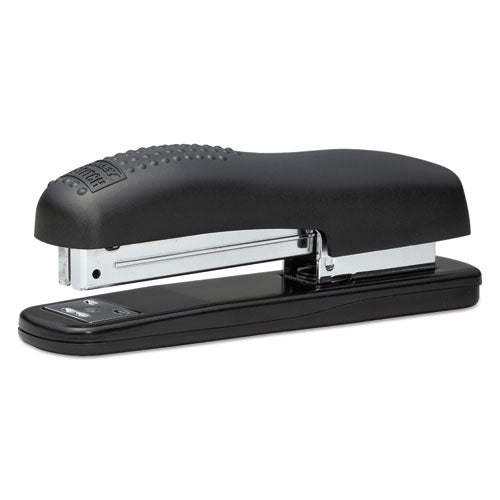 Ergonomic Desktop Stapler, 20-Sheet Capacity, Black-(BOSB2200BK)