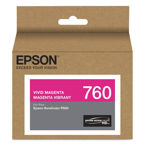 T760320 (760) UltraChrome HD Ink, Vivid Magenta-(EPST760320)