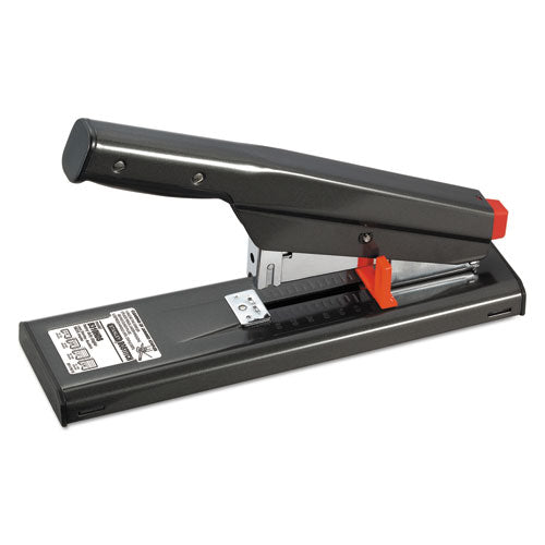 Antimicrobial 130-Sheet Heavy-Duty Stapler, 130-Sheet Capacity, Black-(BOSB310HDS)