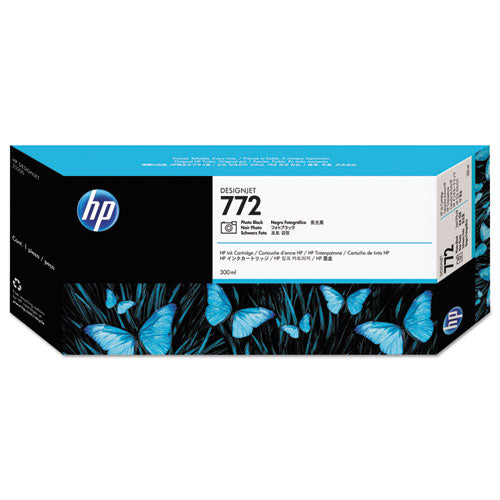 HP 772, (CN633A) Photo Black Original Ink Cartridge-(HEWCN633A)