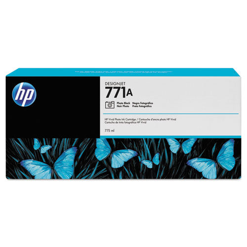 HP 771, (B6Y21A) Photo Black Original Ink Cartridge-(HEWB6Y21A)