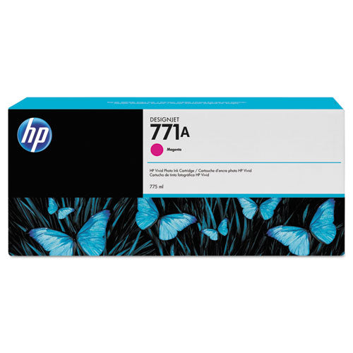 HP 771, (B6Y17A) Magenta Original Ink Cartridge-(HEWB6Y17A)