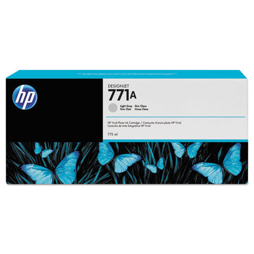 HP 771, (B6Y22A) Light Gray Original Ink Cartridge-(HEWB6Y22A)