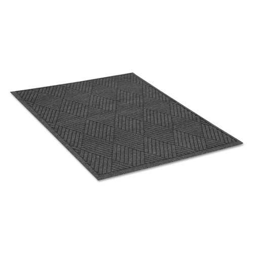 EcoGuard Diamond Floor Mat, Rectangular, 36 x 60 Charcoal-(MLLEGDFB030504)