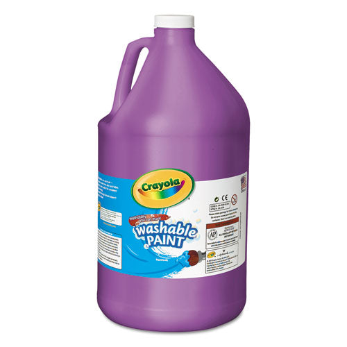 Washable Paint, Violet, 1 gal Bottle-(CYO542128040)