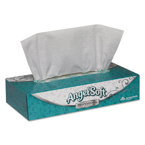 Premium Facial Tissues in Flat Box, 2-Ply, White, 100 Sheets, 30 Boxes/Carton-(GPC48580CT)