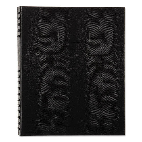 NotePro Notebook, 1-Subject, Medium/College Rule, Black Cover, (150) 11 x 8.5 Sheets-(REDA10300BLK)