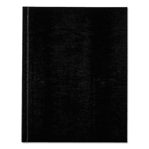 Executive Notebook, 1-Subject, Medium/College Rule, Black Cover, (150) 9.25 x 7.25 Sheets-(REDA7BLK)