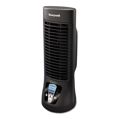 QuietSet Personal Table Fan, Black-(HWLHTF210B)