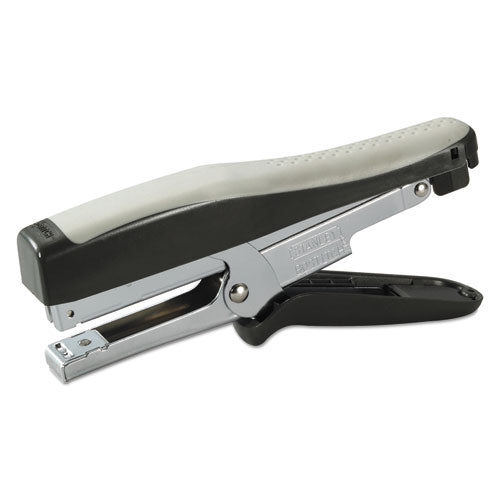 Standard Plier Stapler, 20-Sheet Capacity, 0.25" Staples, 2.5" Throat, Black/Gray-(BOSSSP99)