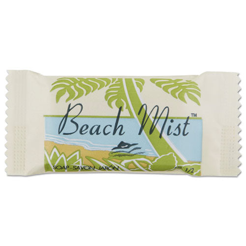 Face and Body Soap, Beach Mist Fragrance, # 1/2 Bar, 1,000/Carton-(BHMNO12)