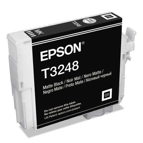 T324820 (324) UltraChrome HG2 Ink, Matte Black-(EPST324820)