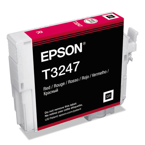 T324720 (324) UltraChrome HG2 Ink, Red-(EPST324720)