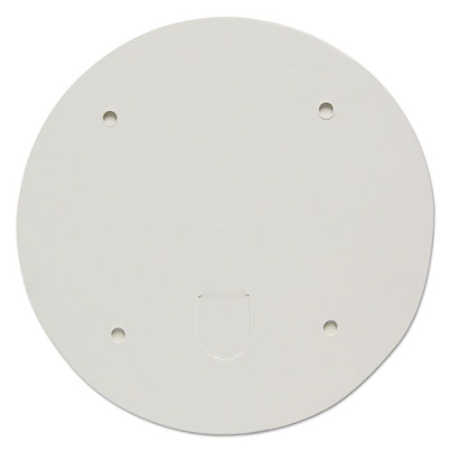 Paper Lids for Food Containers, For 83 oz Containers, Vented, 7.2" Diameter, White, 100/Carton-(SCC5VT19S)