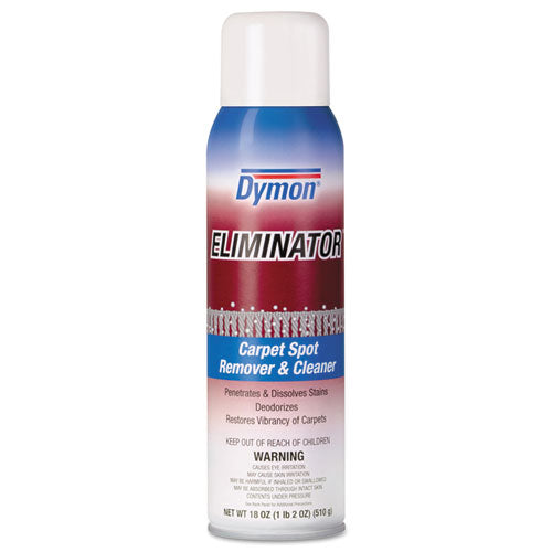 Eliminator Carpet Spot and Stain Remover, 18 oz Aerosol Spray, 12/Carton-(ITW10620)