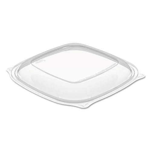 PresentaBowls Pro Clear Square Lids for 24-32 oz Bowls, 8.5 x 8.5 x 0.5, Clear, Plastic, 63/Bag, 4 Bags/Carton-(DCCC2464BDL)