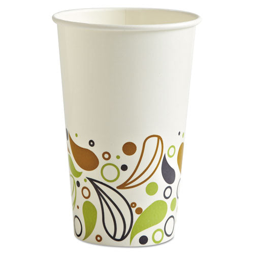 Deerfield Printed Paper Cold Cups, 16 oz, 20 Cups/Sleeve, 50 Sleeves/Carton-(BWKDEER16CCUP)