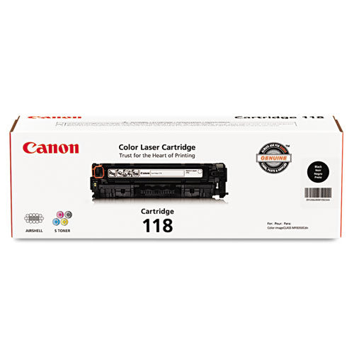 2662B001 (118) Toner, 3,400 Page-Yield, Black-(CNM2662B001)