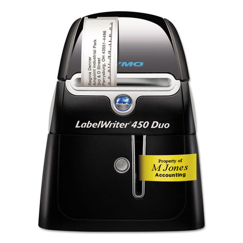 LabelWriter 450 DUO Label Printer, 71 Labels/min Print Speed, 5.5 x 7.8 x 7.3-(DYM1752267)