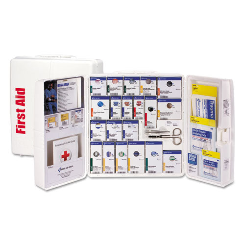 ANSI 2015 SmartCompliance General Business First Aid Station Class A+, 50 People, 241 Pieces-(FAO90608021)