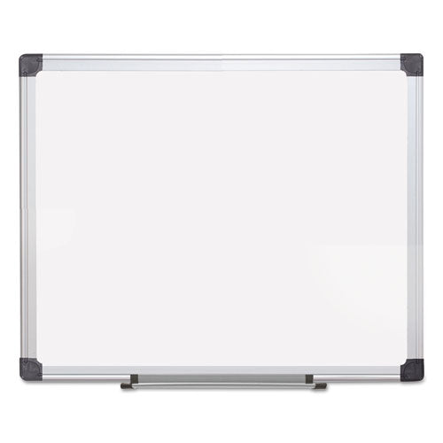 Porcelain Value Dry Erase Board, 24 x 36, White Surface, Silver Aluminum Frame-(BVCCR0601170MV)