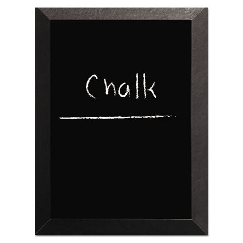 Kamashi Chalk Board, 48 x 36, Black Surface, Black Wood Frame-(BVCPM14151620)