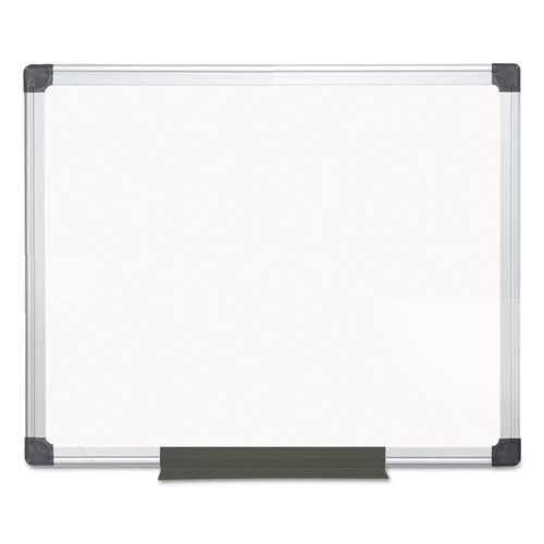 Value Melamine Dry Erase Board, 24 x 36, White Surface, Silver Aluminum Frame-(BVCMA0312170MV)