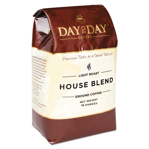 100% Pure Coffee, House Blend, Ground, 28 oz Bag-(PCO33700)