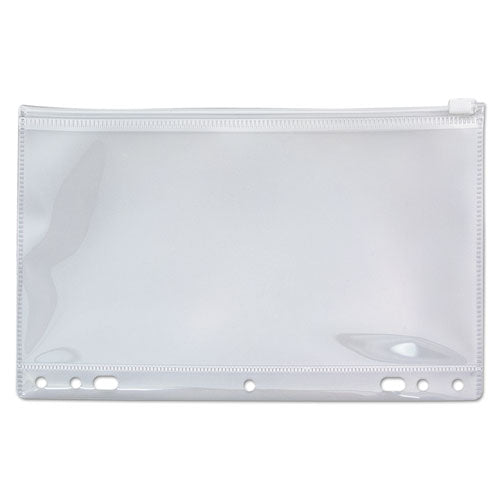 Zip-All Ring Binder Pocket, 6 x 9.5, Clear-(AVTANG51)