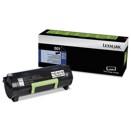 50F1000 Return Program Toner, 1,500 Page-Yield, Black-(LEX50F1000)