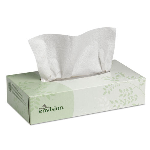 Facial Tissue, 2-Ply, White, 100 Sheets/Box, 30 Boxes/Carton-(GPC47410)