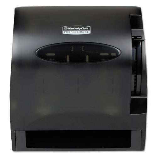 Lev-R-Matic Roll Towel Dispenser, 13.3 x 9.8 x 13.5, Smoke-(KCC09765)