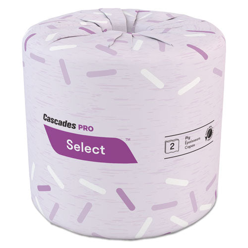 Select Standard Bathroom Tissue, 2-Ply, White, 550/Roll, 80 Rolls/Carton-(CSDB201)