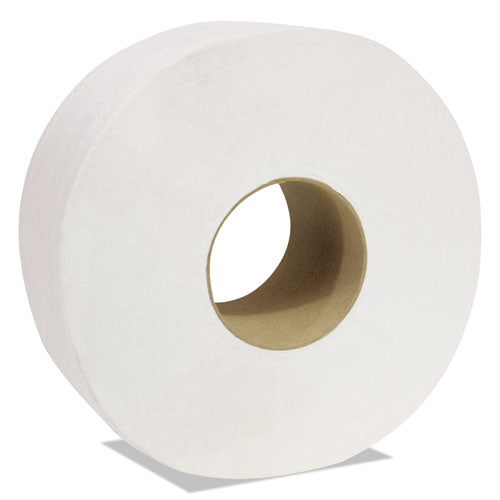 Select Jumbo Roll Jr. Tissue, 2-Ply, White, 3.5" x 750 ft, 12 Rolls/Carton-(CSDB220)