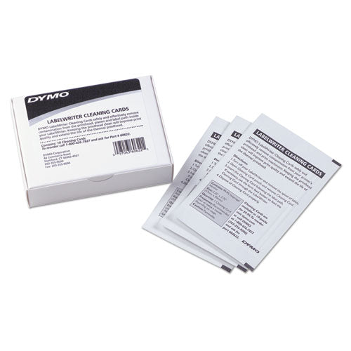 LabelWriter Cleaning Cards, 10/Box-(DYM60622)