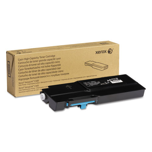 106R03514 High-Yield Toner, 4,800 Page-Yield, Cyan-(XER106R03514)