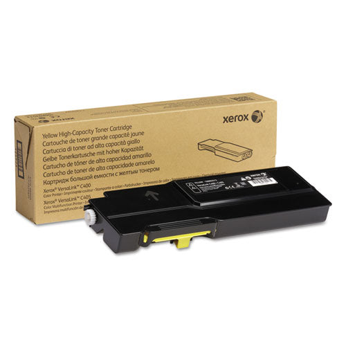 106R03513 High-Yield Toner, 4,800 Page-Yield, Yellow-(XER106R03513)