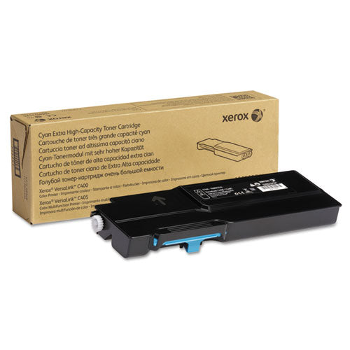 106R03526 Extra High-Yield Toner, 8,000 Page-Yield, Cyan-(XER106R03526)