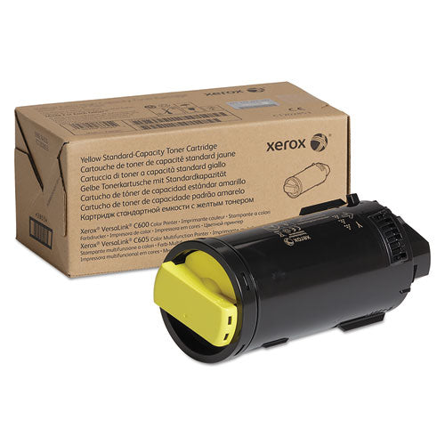 106R03898 Toner, 6,000 Page-Yield, Yellow-(XER106R03898)