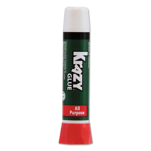 All Purpose Krazy Glue, 0.07 oz, Dries Clear, 2/Pack-(EPIKG517)