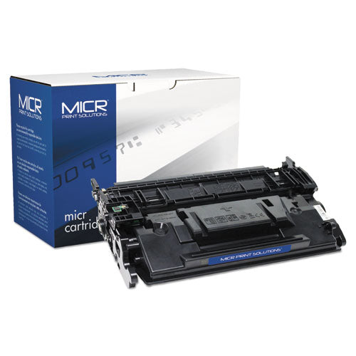 Compatible CF287A(M) (87AM) MICR Toner, 9,000 Page-Yield, Black-(MCR87AM)