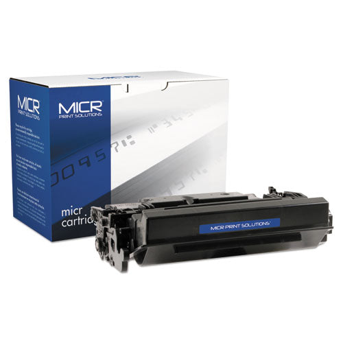 Compatible CF287X(M) (87XM) High-Yield MICR Toner, 18,000 Page-Yield, Black-(MCR87XM)