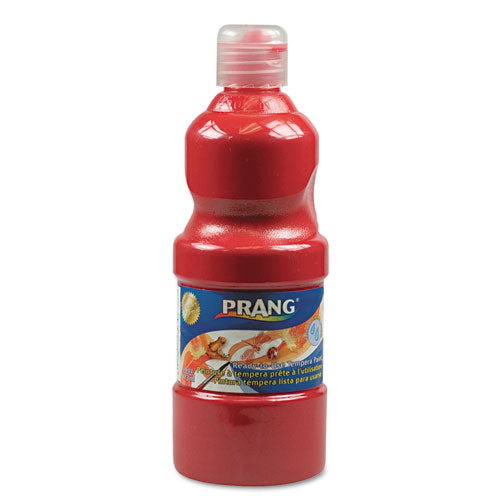 Washable Paint, Red, 16 oz Dispenser-Cap Bottle-(DIX10701)