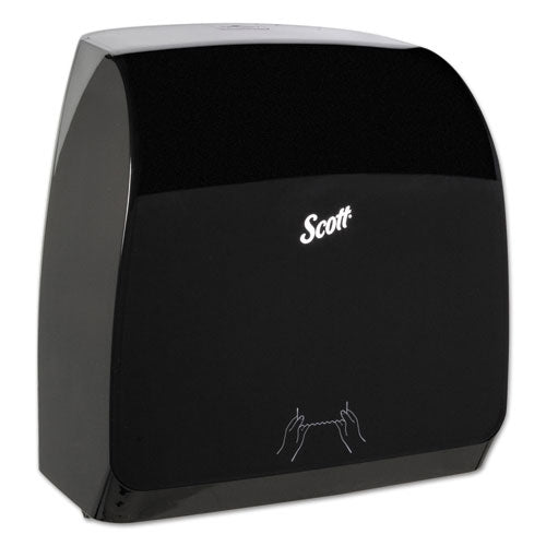 Control Slimroll Manual Towel Dispenser, 12.63 x 10.2 x 16.13, Black-(KCC47089)