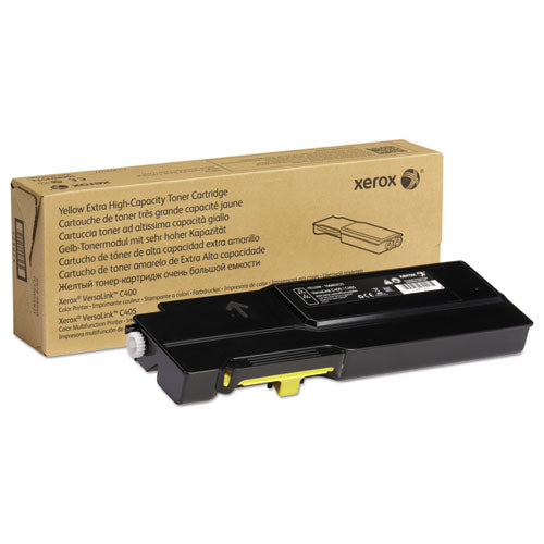 106R03525 Extra High-Yield Toner, 8,000 Page-Yield, Yellow-(XER106R03525)