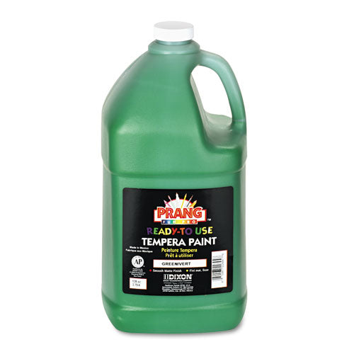 Ready-to-Use Tempera Paint, Green, 1 gal Bottle-(DIX22804)