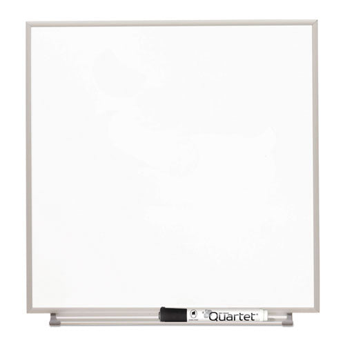 Matrix Magnetic Boards, 16 x 16, White Surface, Silver Aluminum Frame-(QRTM1616)