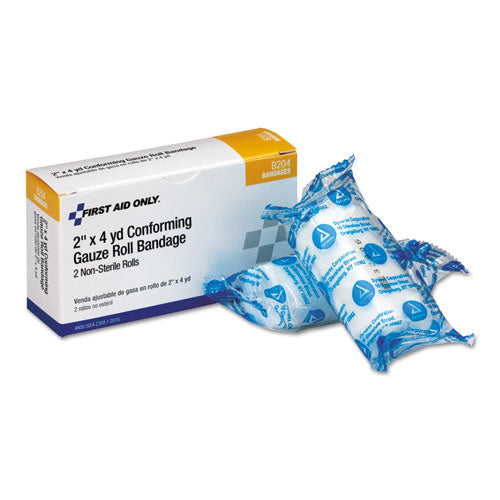 10 Person ANSI Class A Refill, 2" Conforming Gauze Bandage-(FAOB204)