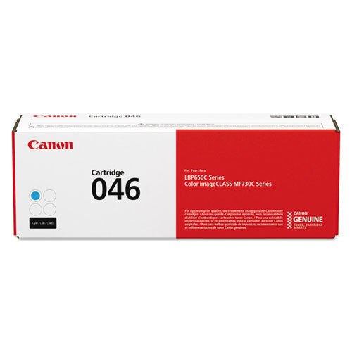 1249C001 (046) Toner, 2,300 Page-Yield, Cyan-(CNM1249C001)