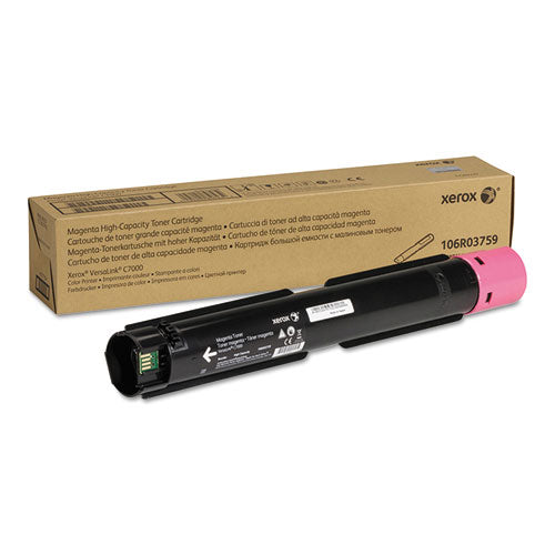 106R03759 High-Yield Toner, 10,100 Page-Yield, Magenta-(XER106R03759)